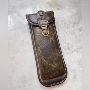 Vintage Leather Eyeglass Case